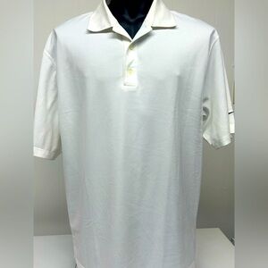 NIKE GOLF men’s size large white golf polo